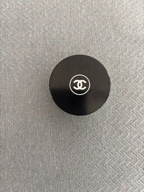 CHANEL empty container with White CC Emblem
